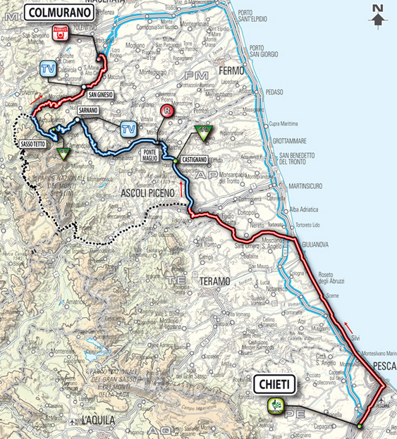 stage 5 route map